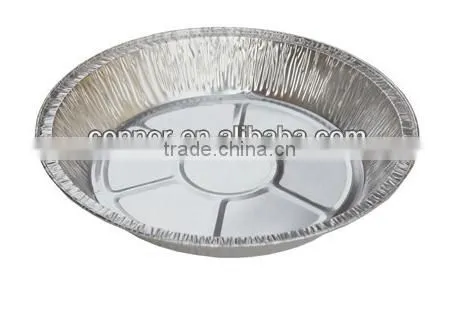 9 Inch Round Foil Take Out Container WIth Board Lids