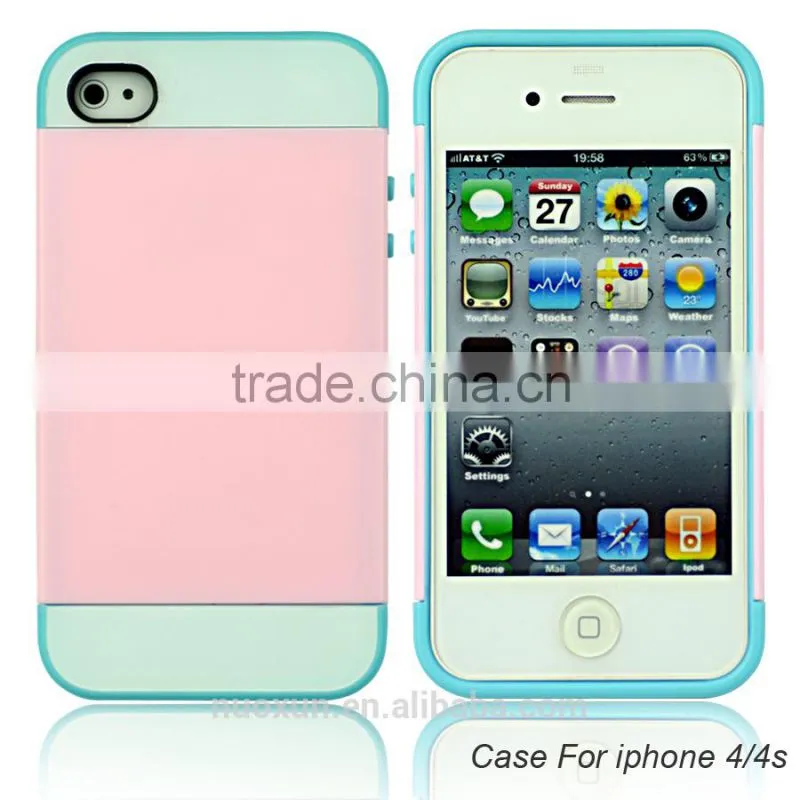 mobile phone protector for iPhone4 Mobile accessories for iphone cover case