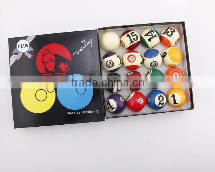 High quality 57.2mm resin billiard ball big unmber