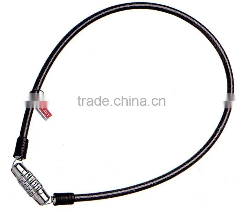 Bicycle spiral lock bicycle lock bike lock bicycle cable lock