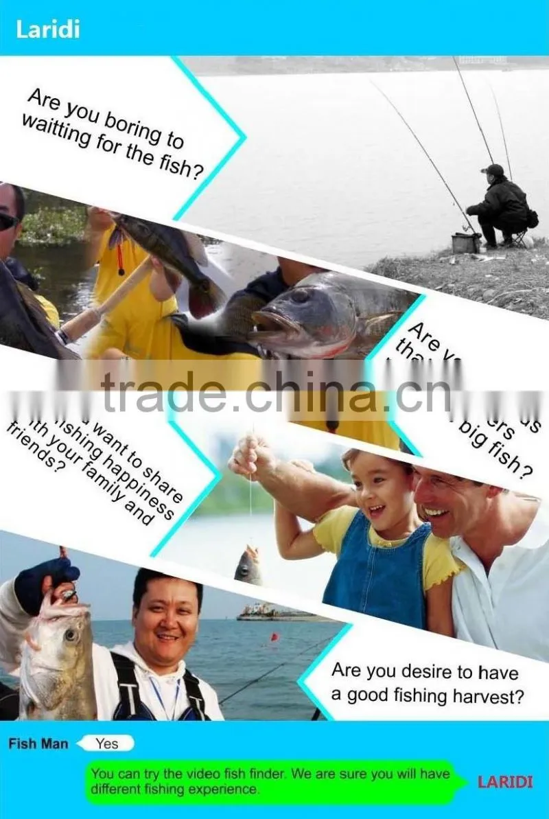 2016 New product Fish finder X3 4.3 inch monitor underwater IP7 video camera Vision fishing equipment