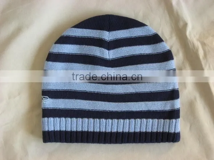 bear animal baby boy patterns knitted beanie hat