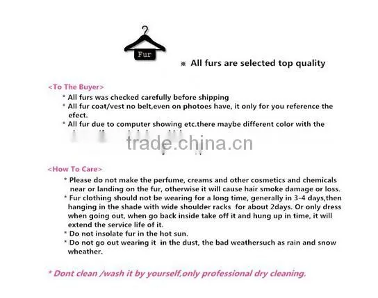 Fashion genuine mink fur coat for women MC661