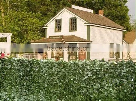 Garden ornaments artificial leaf fence