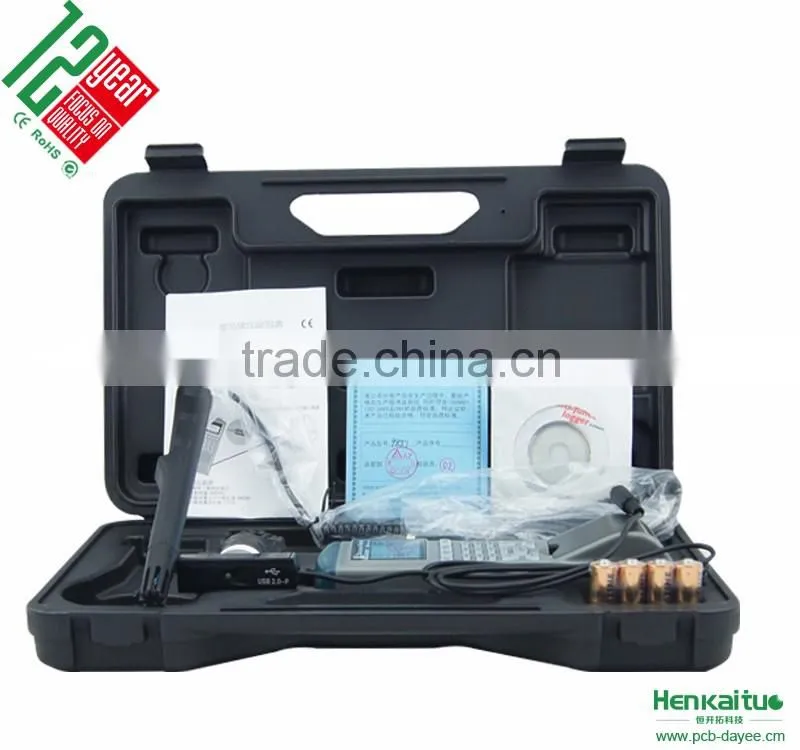 AZ9851 Portable RS232 Digital Humidity Temperature Data logger Relative Humidity Meter Hygrometer logger with Printer