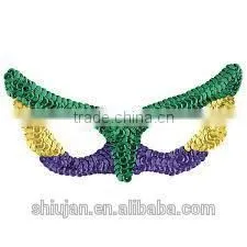 sequin eye mask for party decoration/ hair accessories
