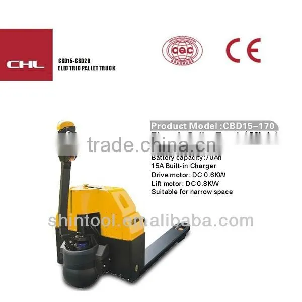 1.5 ton electric pallet truck