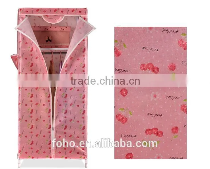 Mini wardrobe fitted wardrobe small wardrobe manufacturing ideas (FH-CM0508)