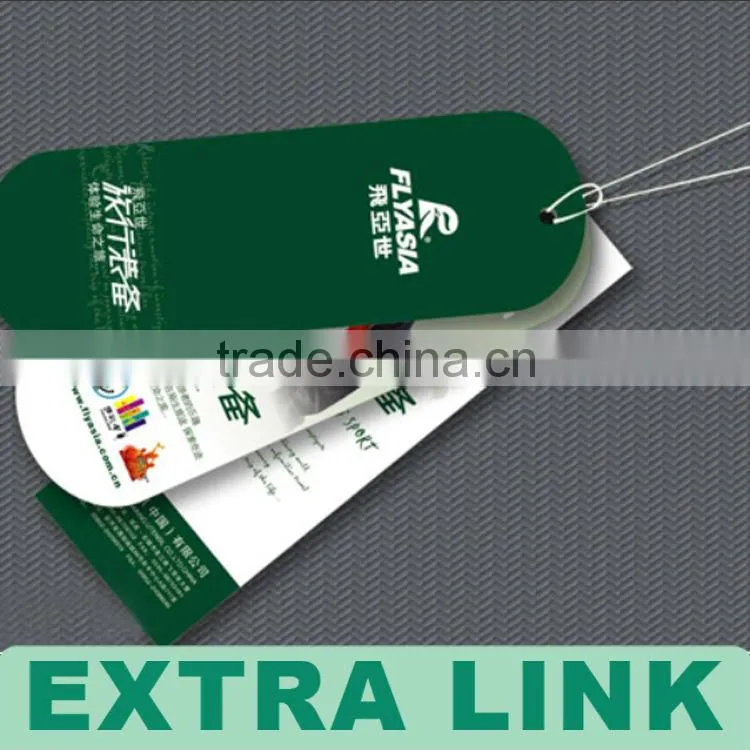 Colorful Garment Label, Cmyk Printing Cardboard Hang Tags For Jeans (We Supply Factory Price)