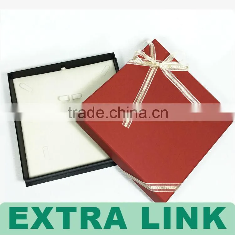 Wholesale Alibaba Decorative New Design Foam Filled Jewelry Boxes