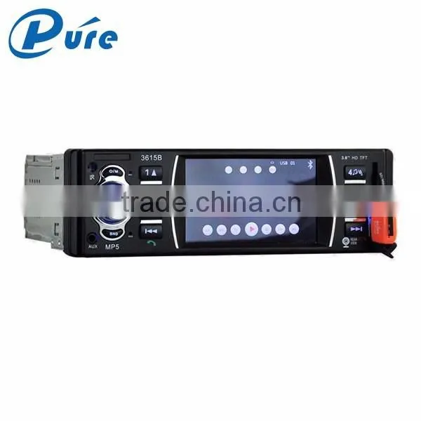 Universal 1 din 12V car mp5 player with bluetooth and reversing function