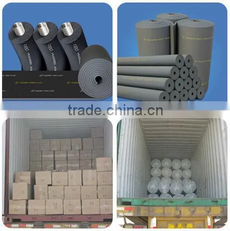 Low temperature rubber foam board