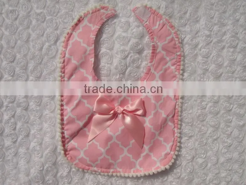 2014 new design hot sale Christmas baby bibs