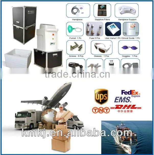 China New Innovative IPL SSR SHR Hair Removal beauty machine with Certification