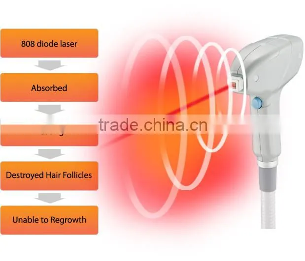 2015 New Arrival 808nm Diode Laser hair removal equipment DL-A1