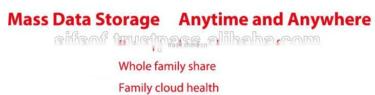 SIFHEALTH-5 Accurate Bluetooth Thermometer Share data stored in cloud with family