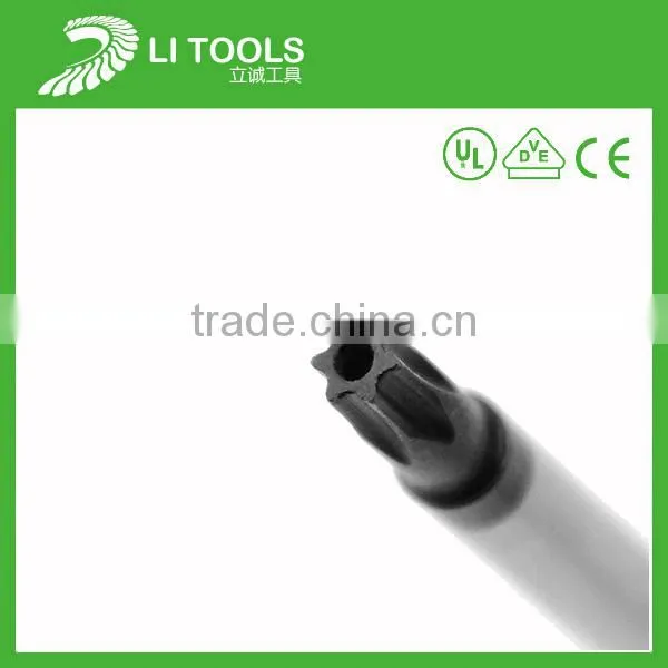 PVC handle S2 t15 t20 t25 t30 torx screwdriver