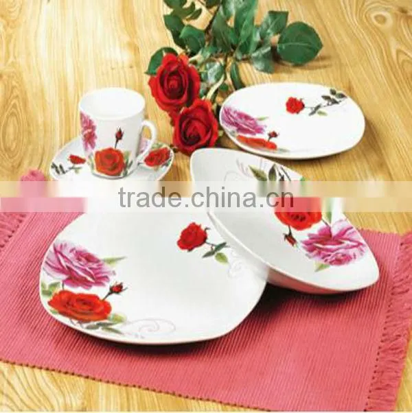 red square dinnerware sets,square solid color dinnerware sets,dinner sets square