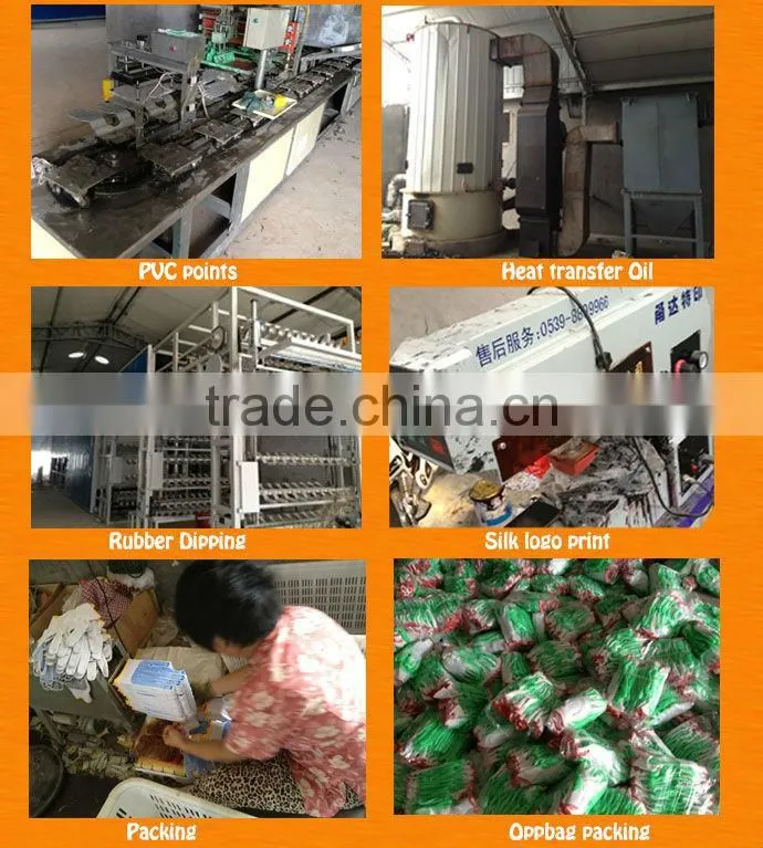 China machinist working gloves, thin work gloves, poly cotton knitted gloves work gloves