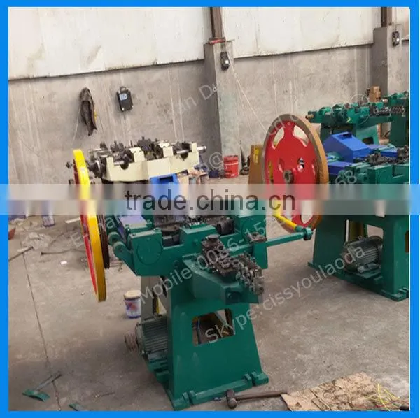Automatic iron steel nail making machine for sale