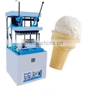 ice cream cone filling ice cream cone waffle making ice cream cone maker machine