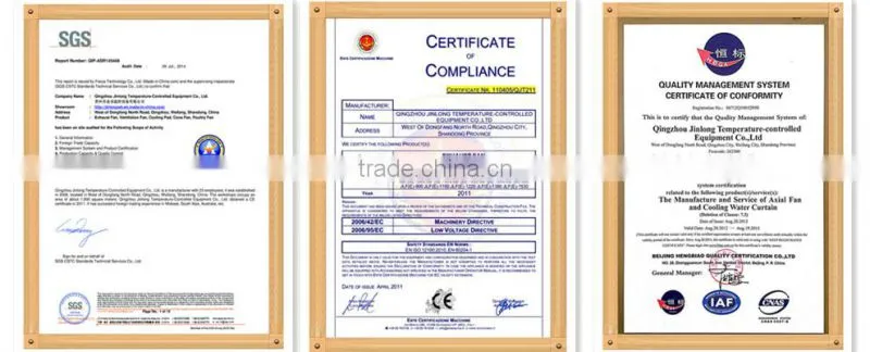 Agriculture Evaporative Ventilation Wet Curtain Made In China / Water wet evaporator cooling pad