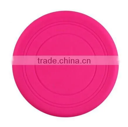 2017 silicone rubber Flying Disc dog frisbee