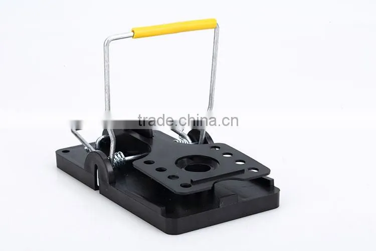 Can accurate triggering ABS plastic mouse trap with sanitary rodent disposal