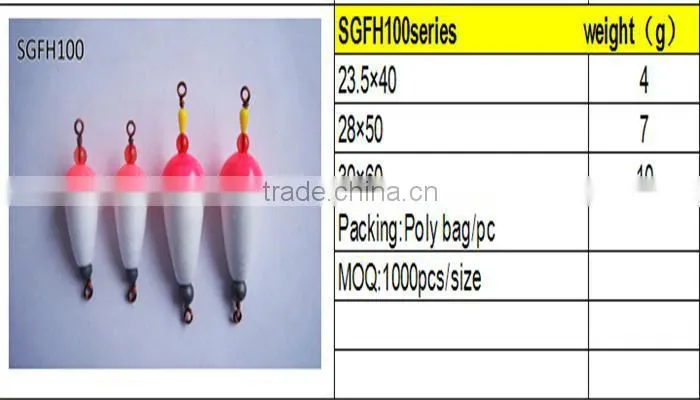 Fishing tackles plastic fishing float fishing accessories fishing equipments