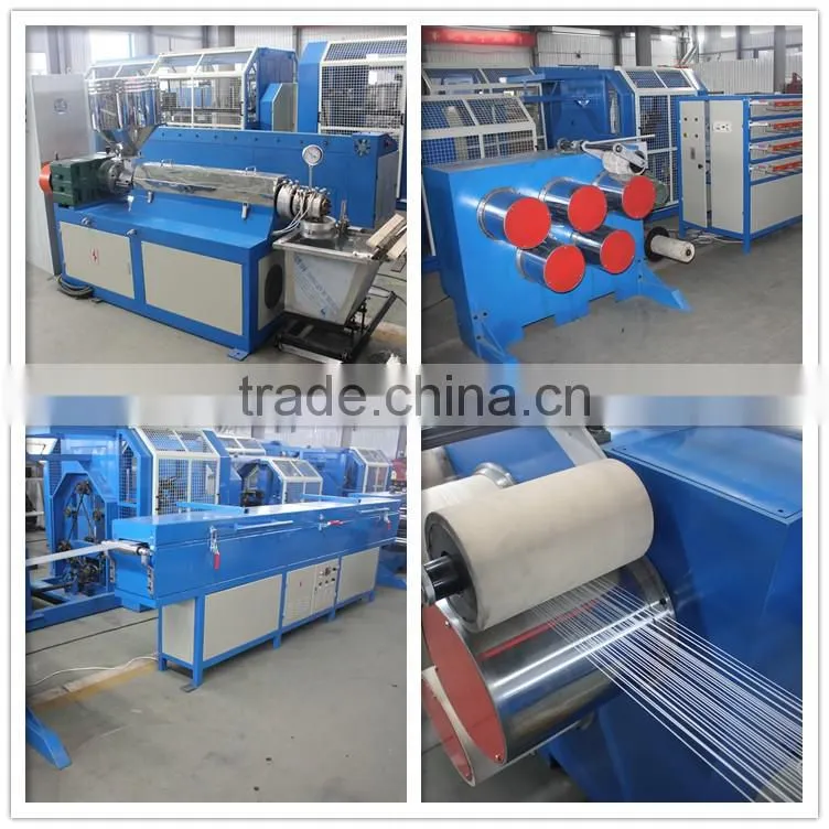 Two machine heads Automatic Bobbin Winding Machine for Rope Braiding Machines, bobbin winder