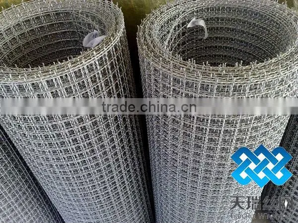 stainless steel crimped woven wire mesh