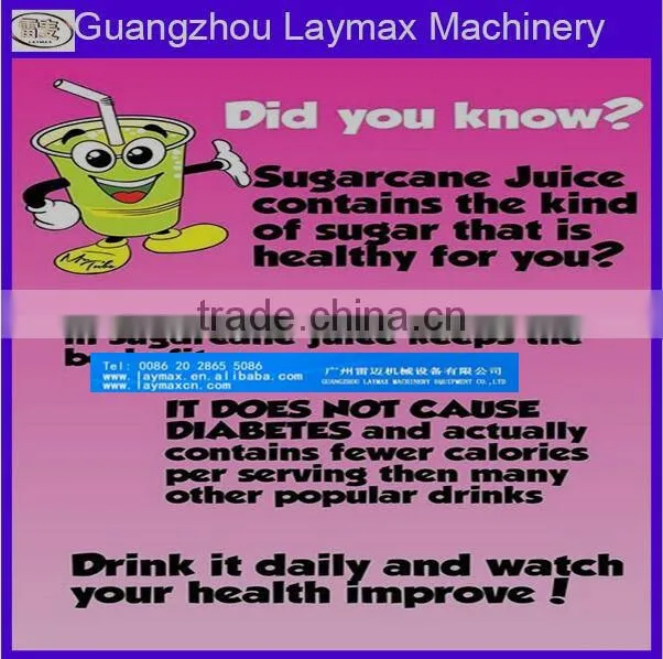 Good qualiLaymax national patent sugarcane juice making machine in Cuba