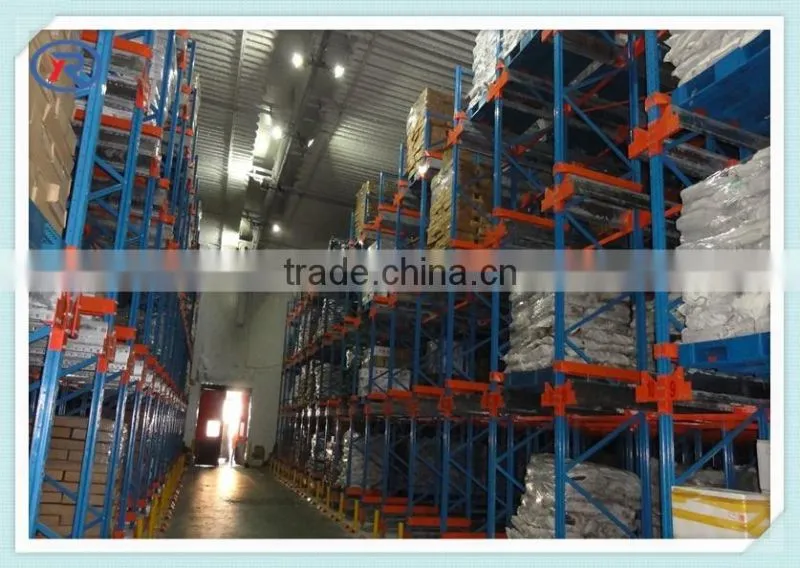 radio Shuttle Racking System Pallet Shuttle Racking