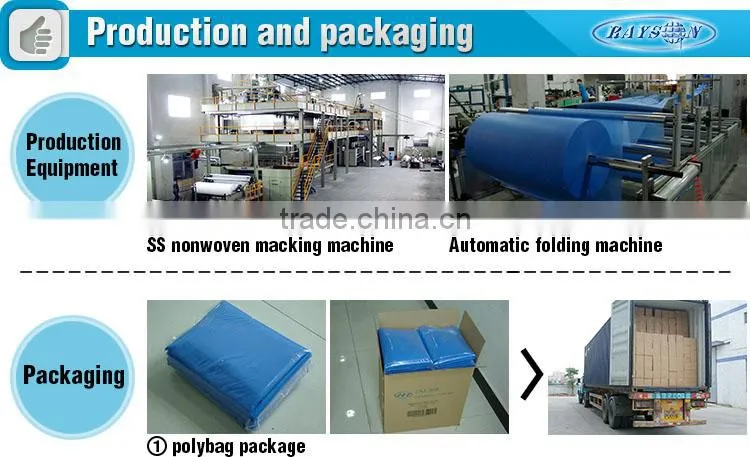 Trade Show Display Rayson Non Woven Raw Material Ropa Tela No Tejida