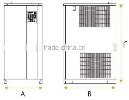 High Quality Korean Refrigerated air dryer(For High Temperature)