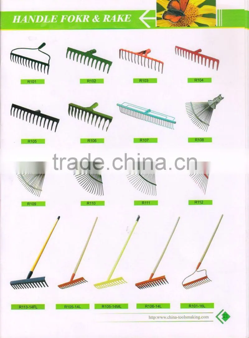 best qualitity farming and garden steel rake