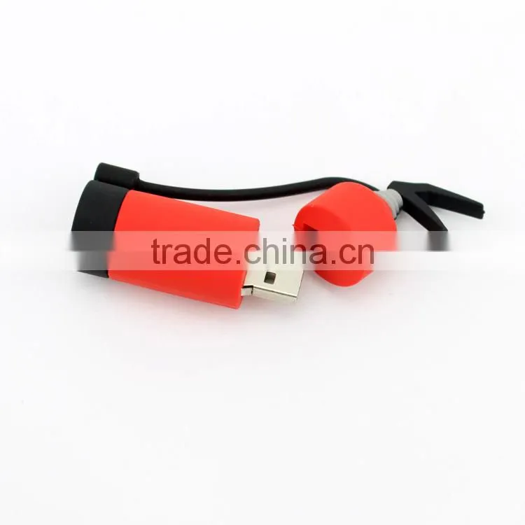 Supply fire extinguisher shaped usd stick without memory card