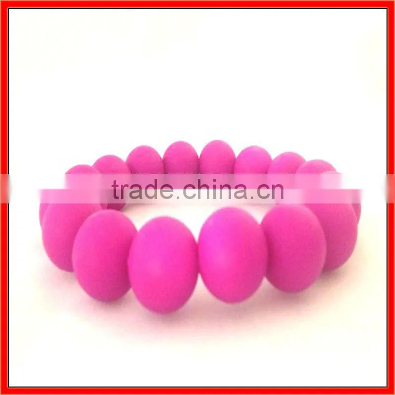 2013 Peru Style Lady Jewelry Silicone Bead DIY Bracelet