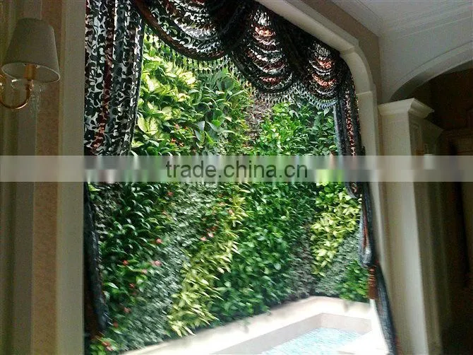high quality artificial/fake plant wall/artificial plant decoration indoor with happy price