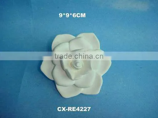 ceramic flower diffuser -arma porcelain flower diffuser-bisque dolomite diffuser