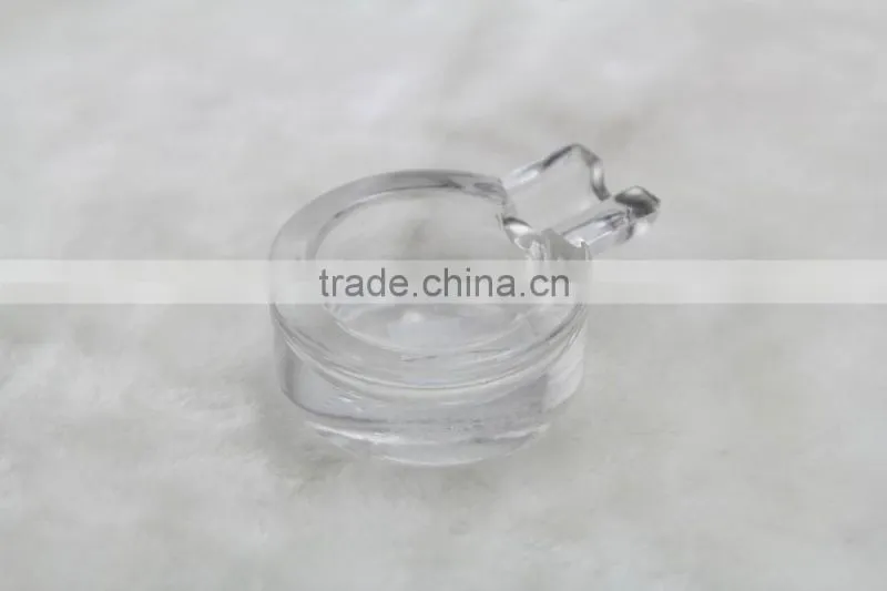 clear glass ashtray, oval shaped glass ashtray ,glass ashtray