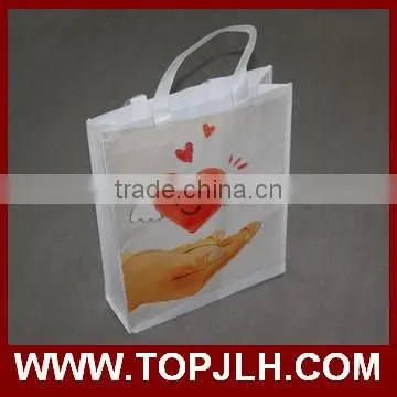 Non woven promotional sublimation printing tote bag for wholesale