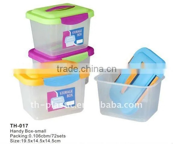 plastic storage box with lid,plastic suitcase,pp storage box