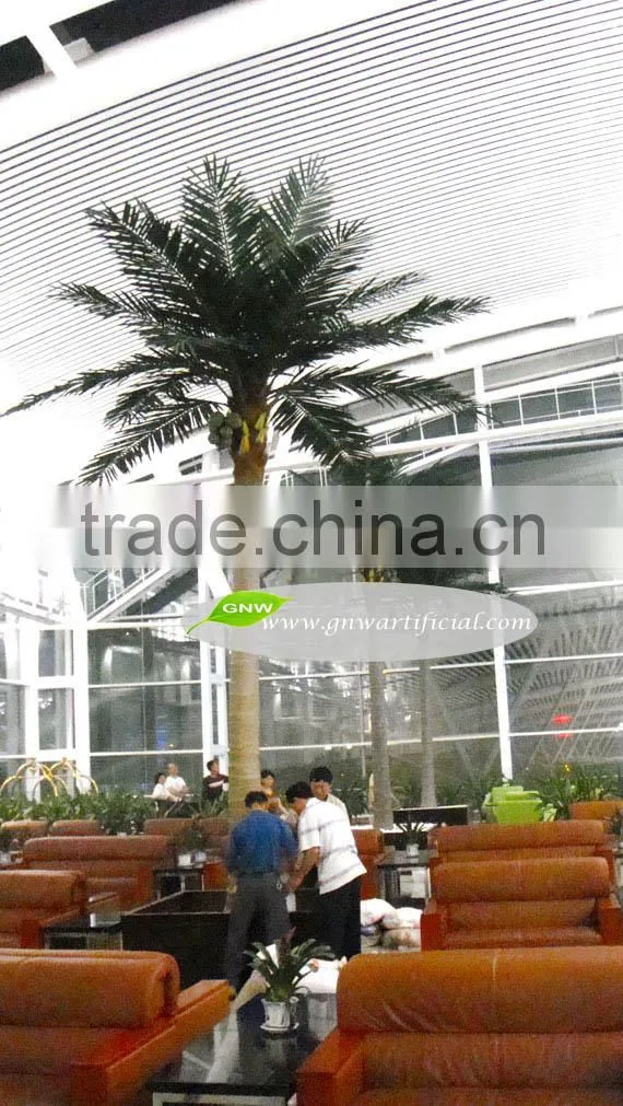 APM016 GNW fake artificial palm tree for outdoor decoration