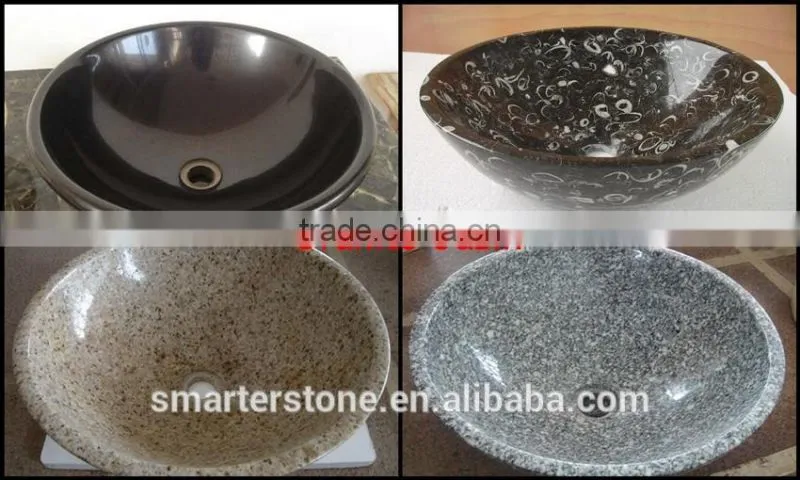Hexagon Black marquinia marble bowl