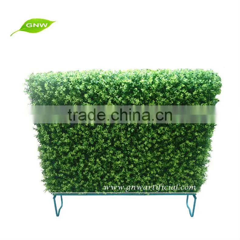 Plastic Artificial Boxwood Hedge Fence for Garden Decoration Wholesale BOX018 GNW