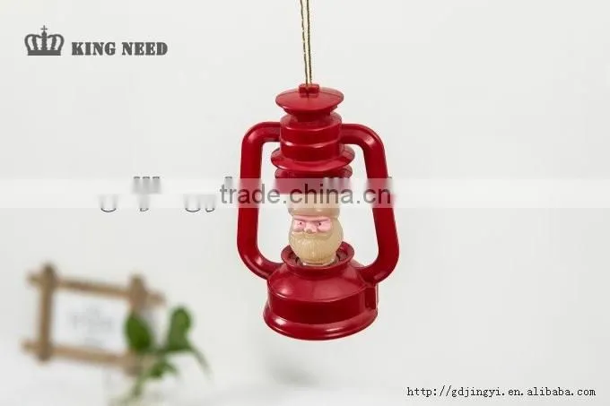 Modern small plastic LED skull table lamp halloween hanging decoration