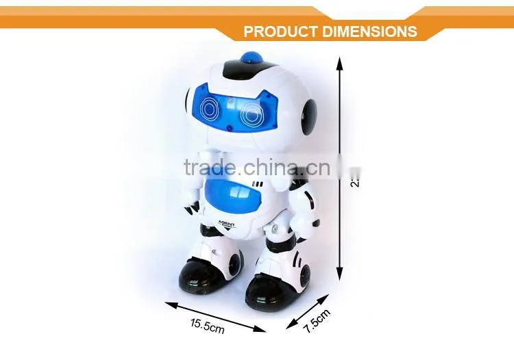 NEW HOT!!!2015 fantastic rc toy robot for kids fancy light robot wholesale