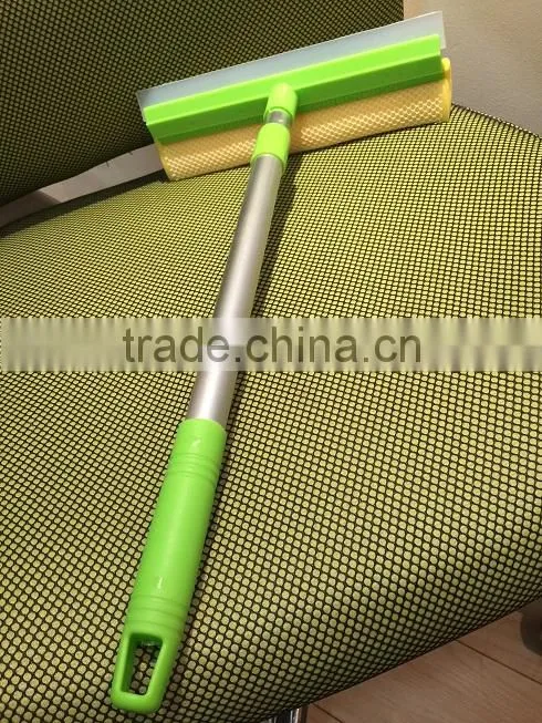 window cleaners squeegee, car silicone window squeegee with sponge