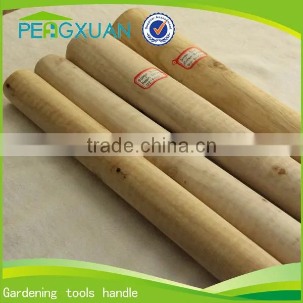 smooth surface pickaxe wooden handle natural color